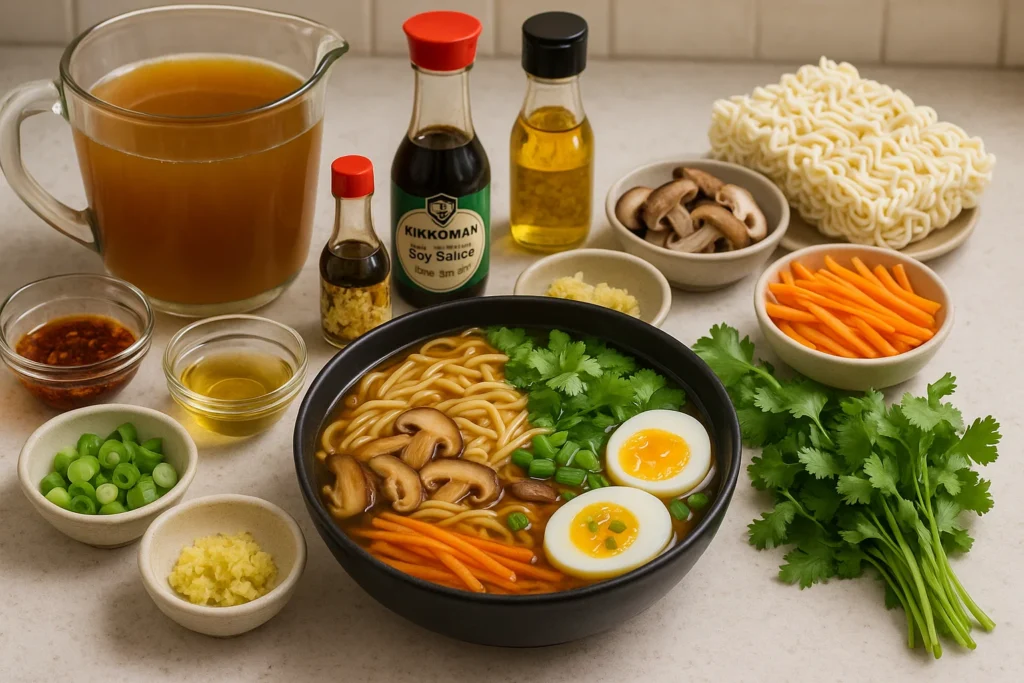 asian noodle soup