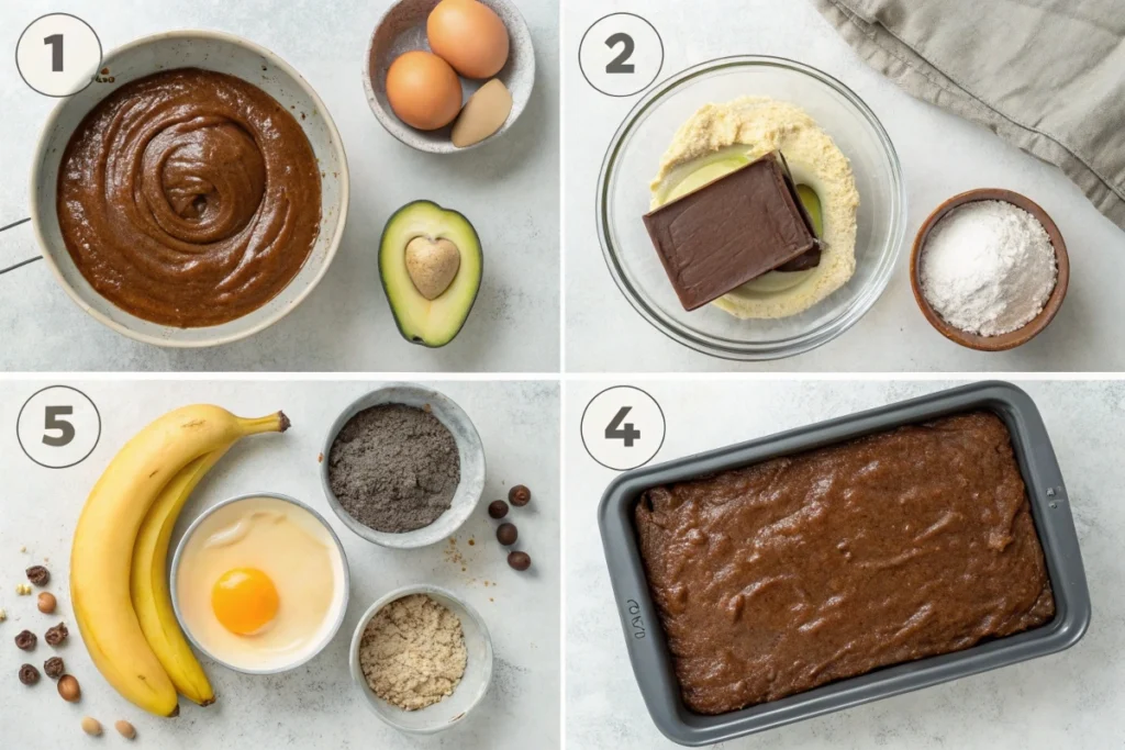 chocolate cake Recipe with avocado