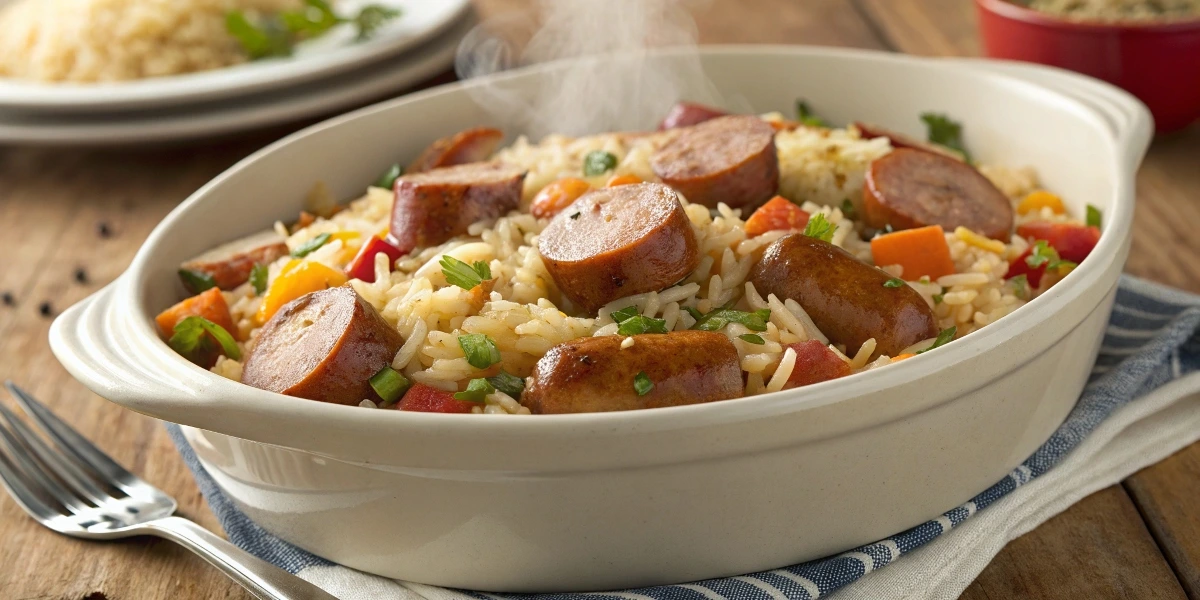 Kielbasa and Rice: A Quick and Tasty Meal for Busy Days 4 kielbasa and rice