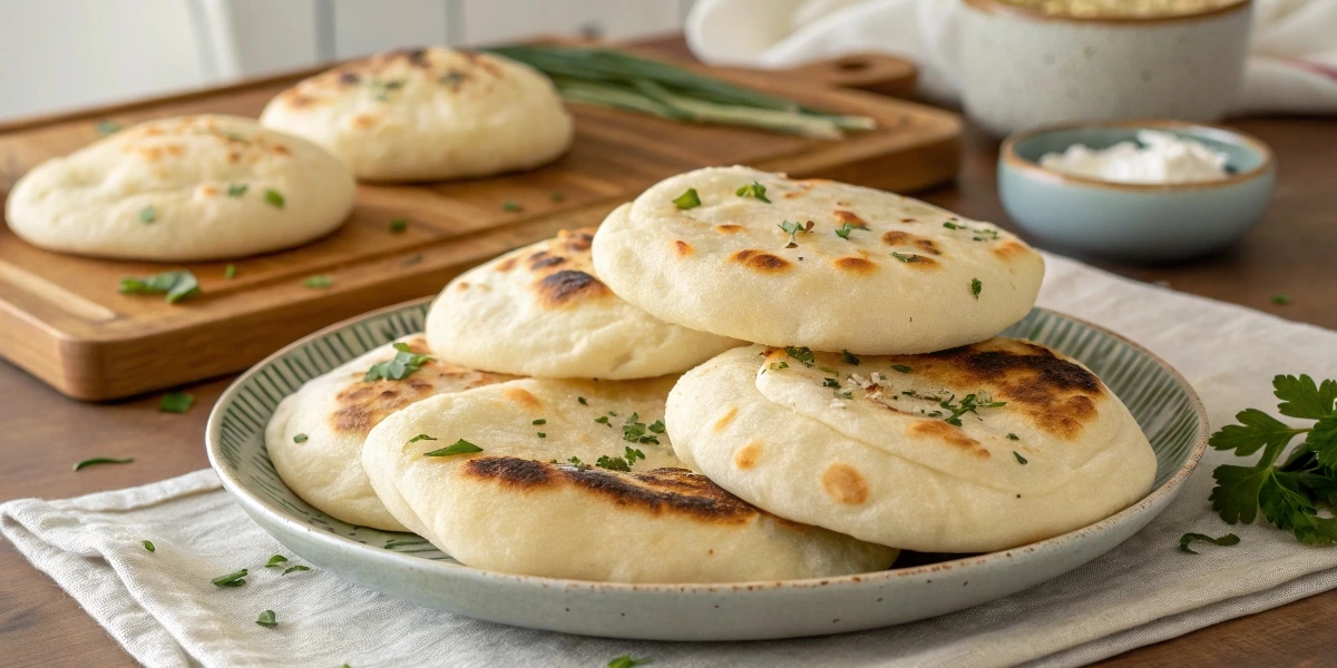 mini naan bread​