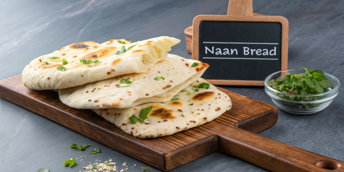 naan bread calories