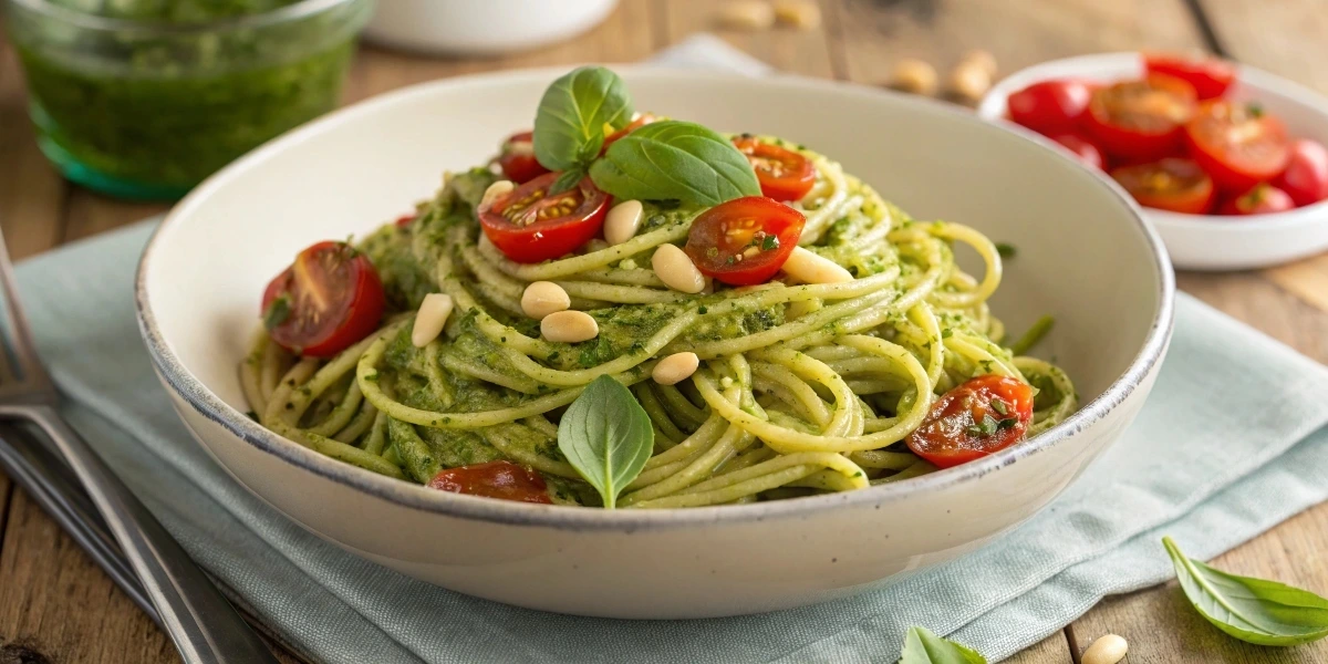 basil pesto pasta