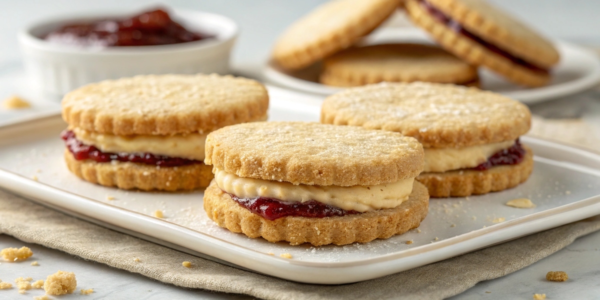 Shortbread Sandwiches: A Sweet Treat to Love 5 shortbread sandwiches
