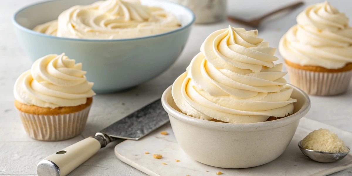 Simple buttercream frosting
