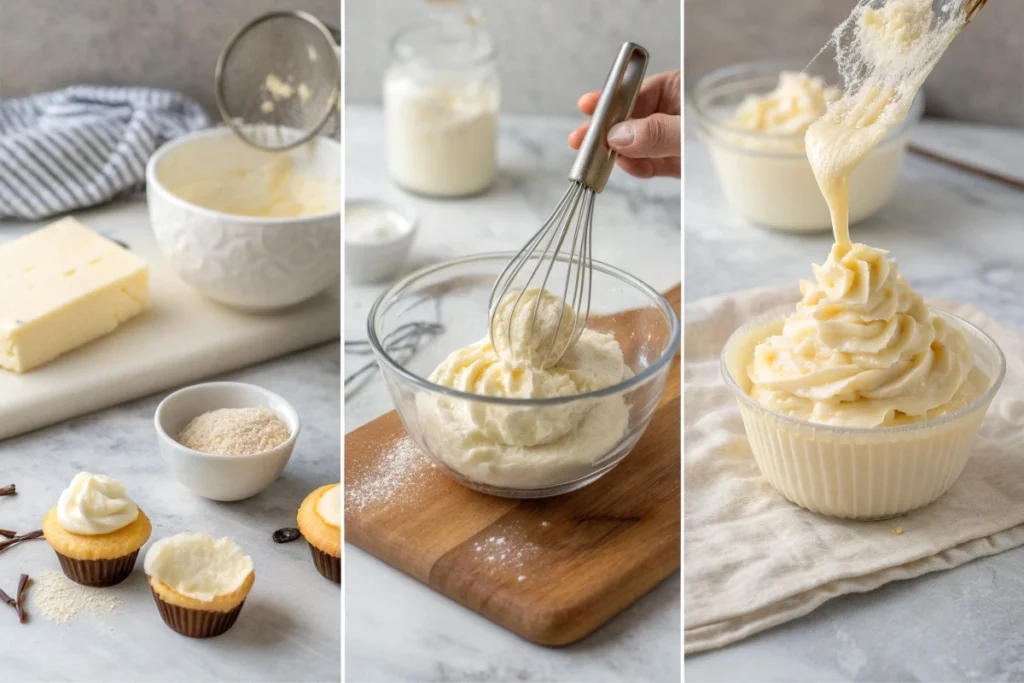 Simple buttercream frosting