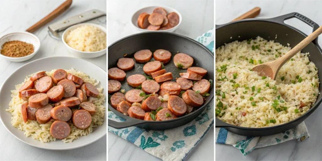 Kielbasa and Rice: A Quick and Tasty Meal for Busy Days 3 Kielbasa and Rice