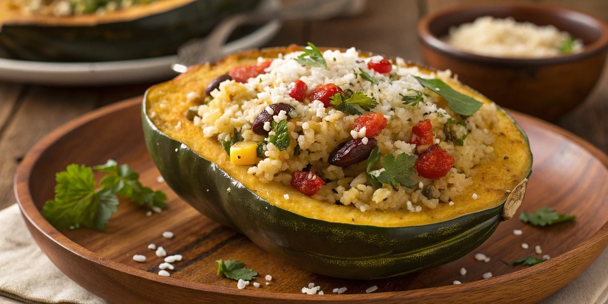 Stuffed Acorn Squash
