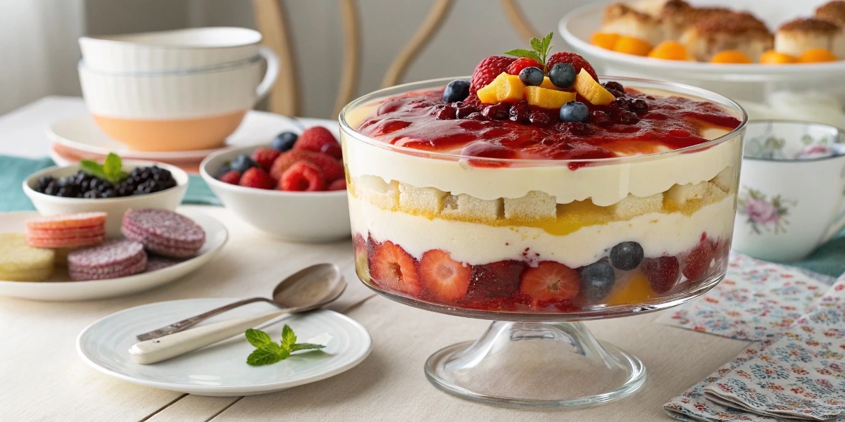 Does the trifle contain jelly?