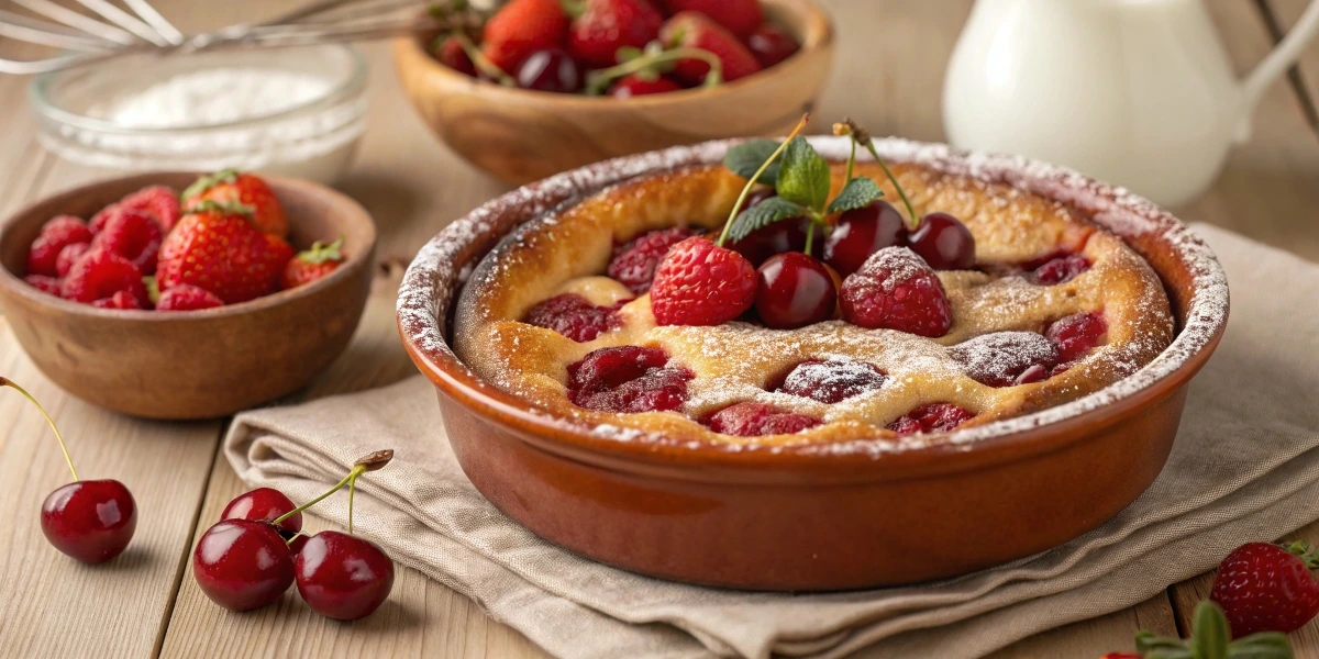 Red Fruit Clafoutis Recipe