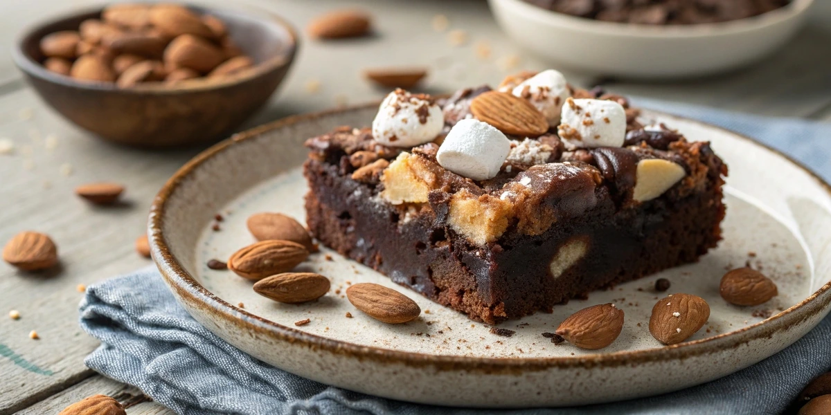 Rocky road brownies