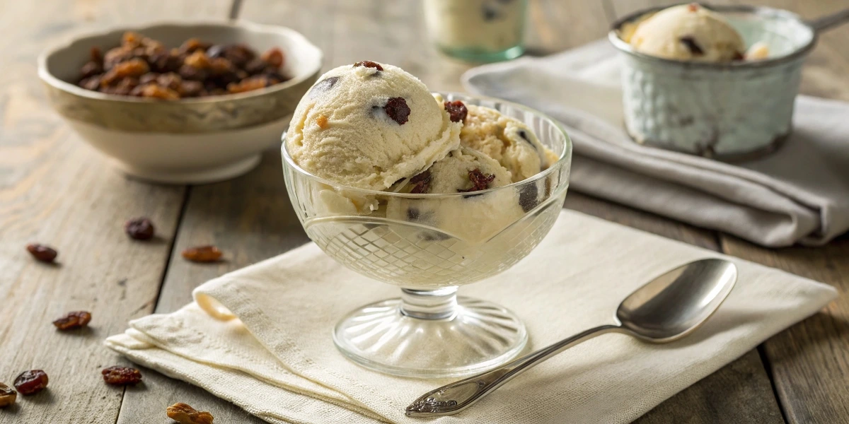 rum raisin ice cream