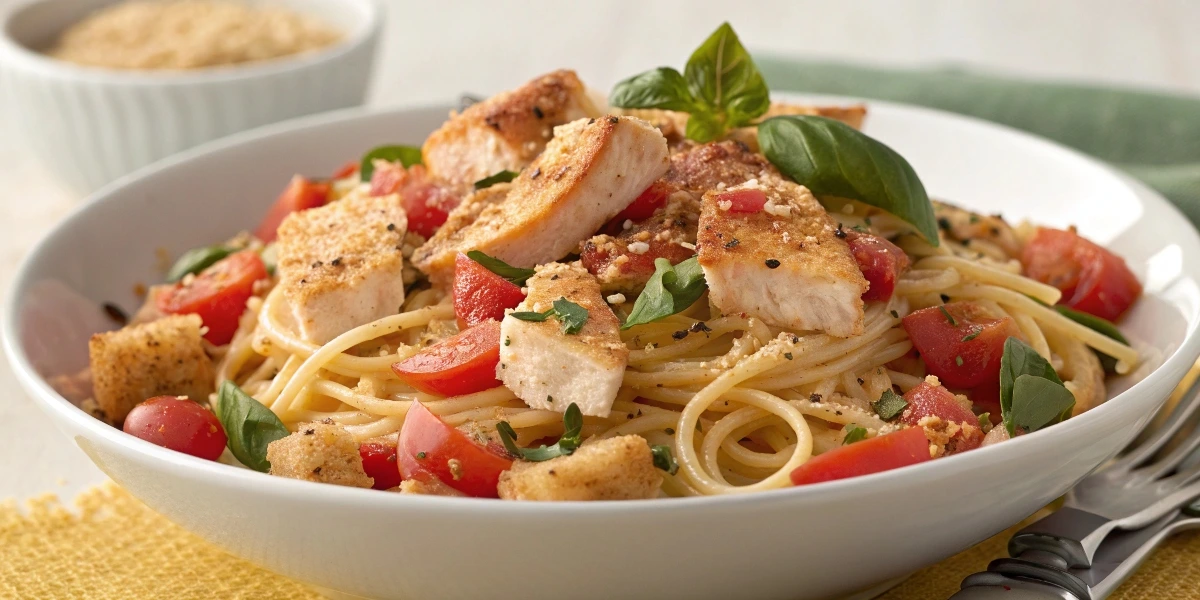 Bruschetta Chicken Pasta: A Flavorful Twist on a Classic Favorite 4 Bruschetta Chicken Pasta