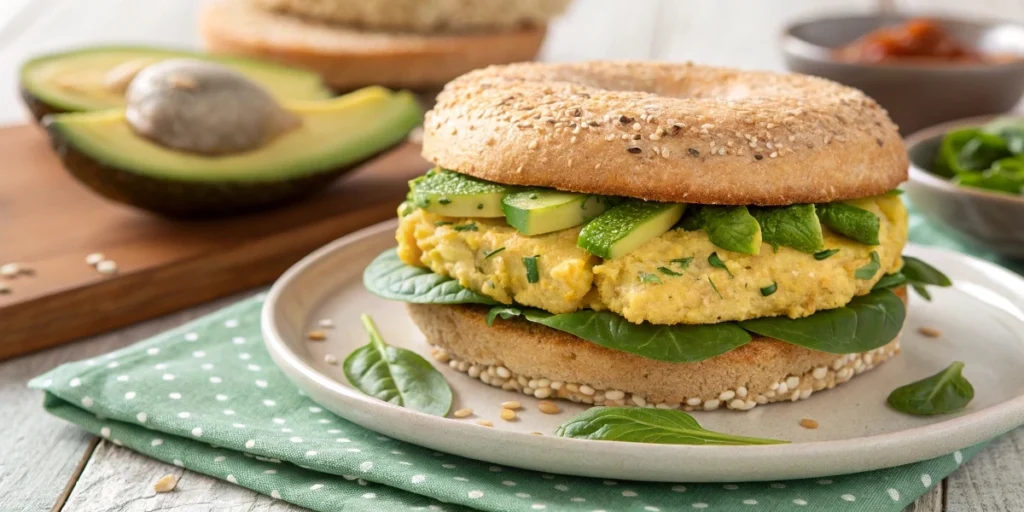 vegan breakfast sandwich