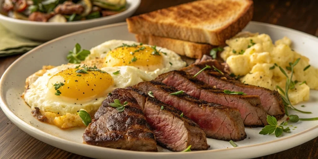 steak and eggs recipe
