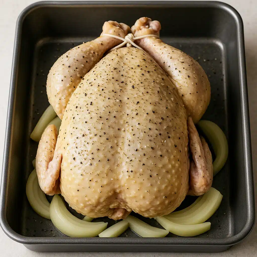 Engagement roast chicken recipe Ina Garten