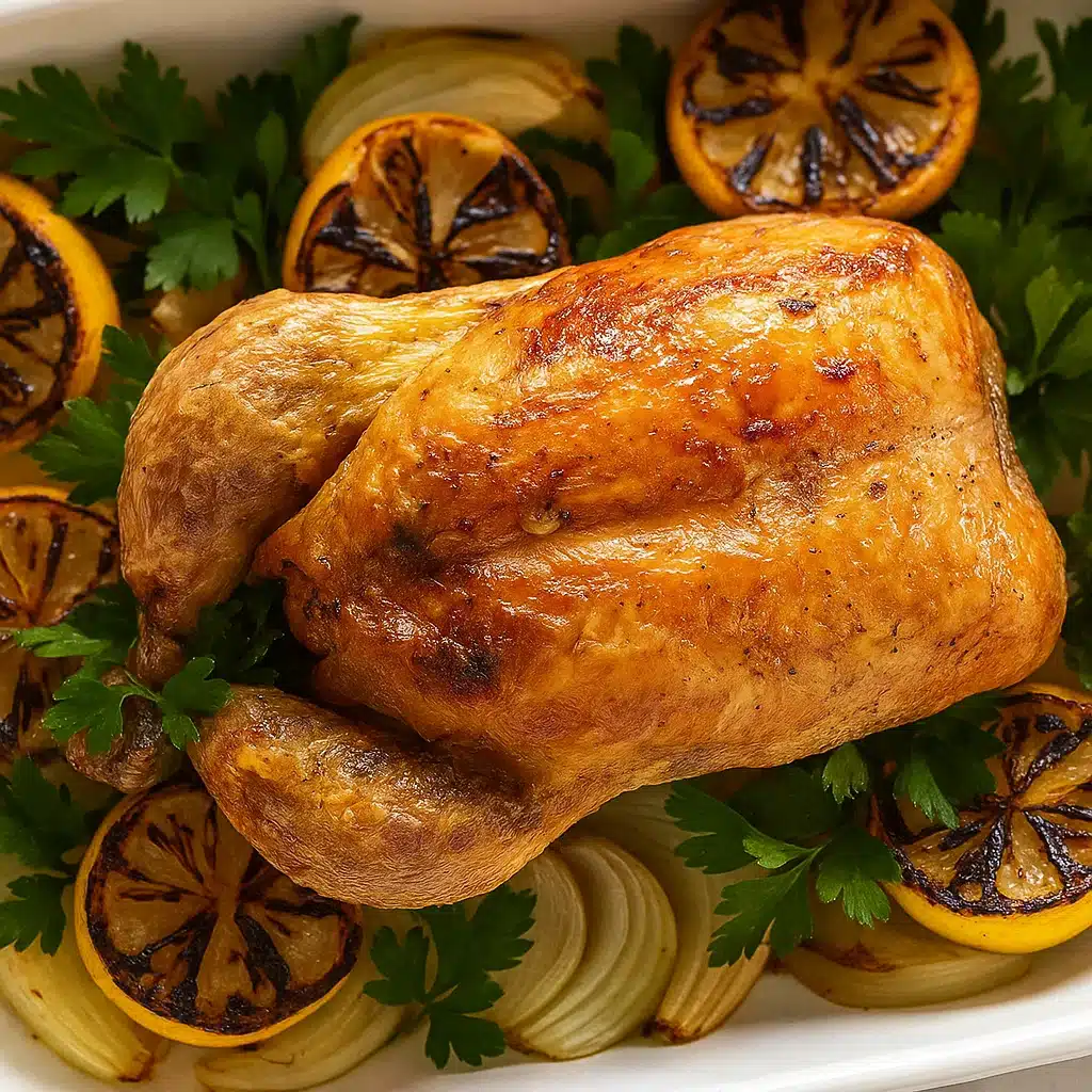Home 16 Engagement roast chicken recipe Ina Garten