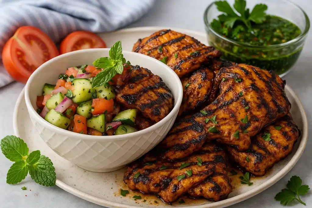 Home 13 Chicken Shawarma Plate