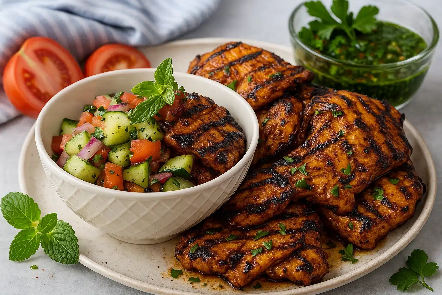 Chicken Shawarma Plate