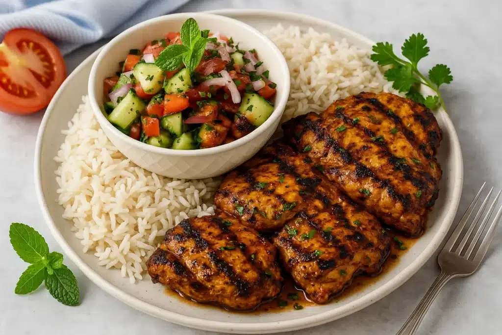 The Ultimate Homemade Chicken Shawarma Plate 4 Chicken Shawarma Plate