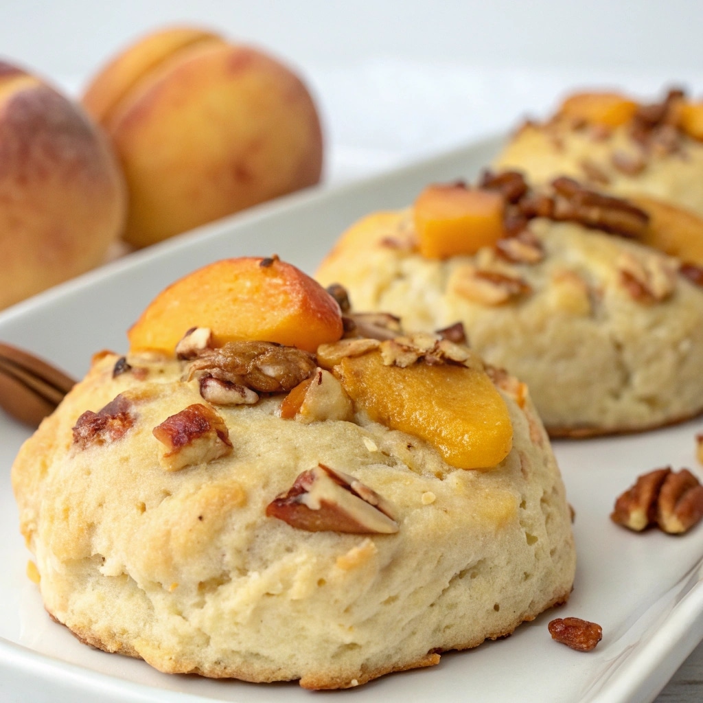 Home 11 Peach Pecan Scones