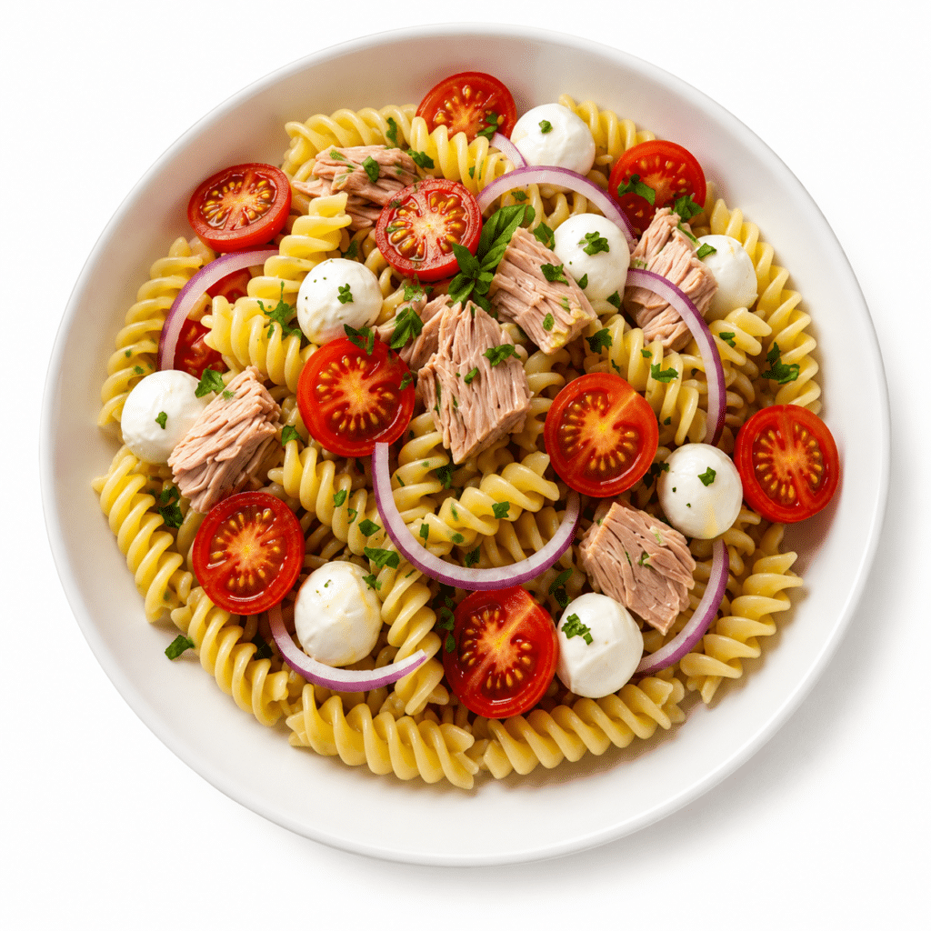 Home 7 Salade de pâtes au thon
