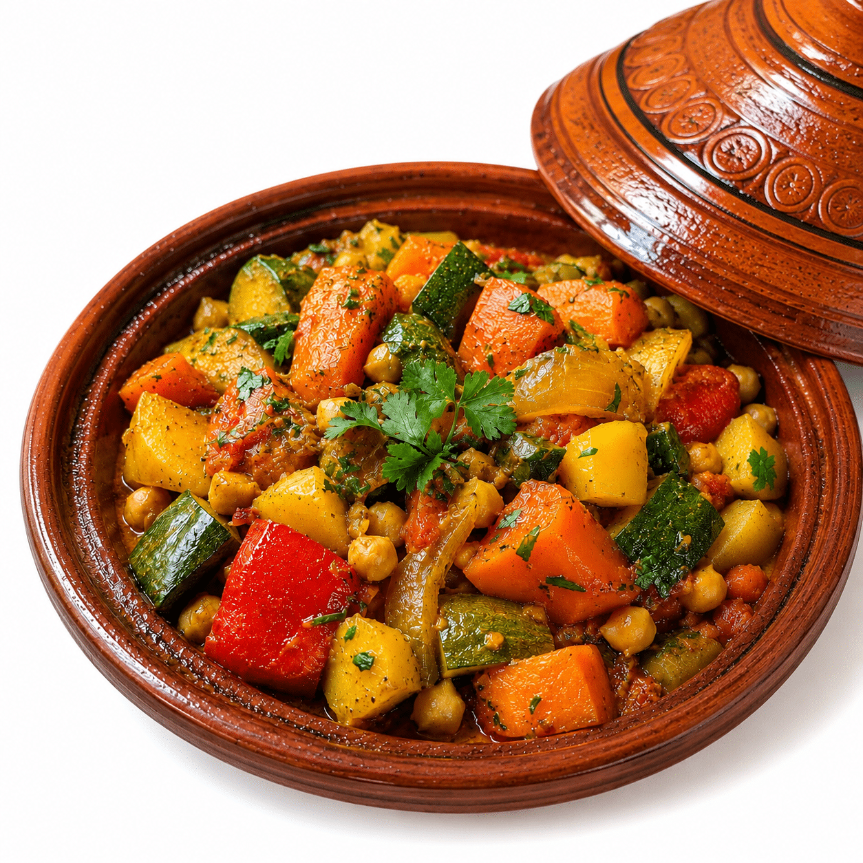 TAJINE DE LÉGUMES – COLORÉ, PARFUMÉ ET RÉCONFORTANT