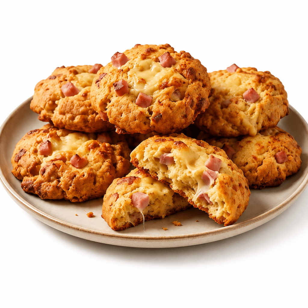 Home 7 Cookies salés au jambon et fromage