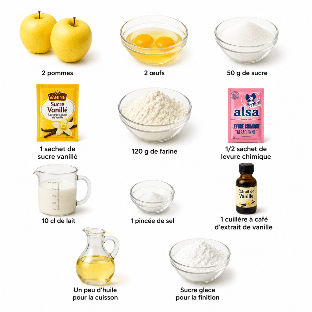 Beignets aux pommes cuits à la poêle — Moelleux & Gourmands !