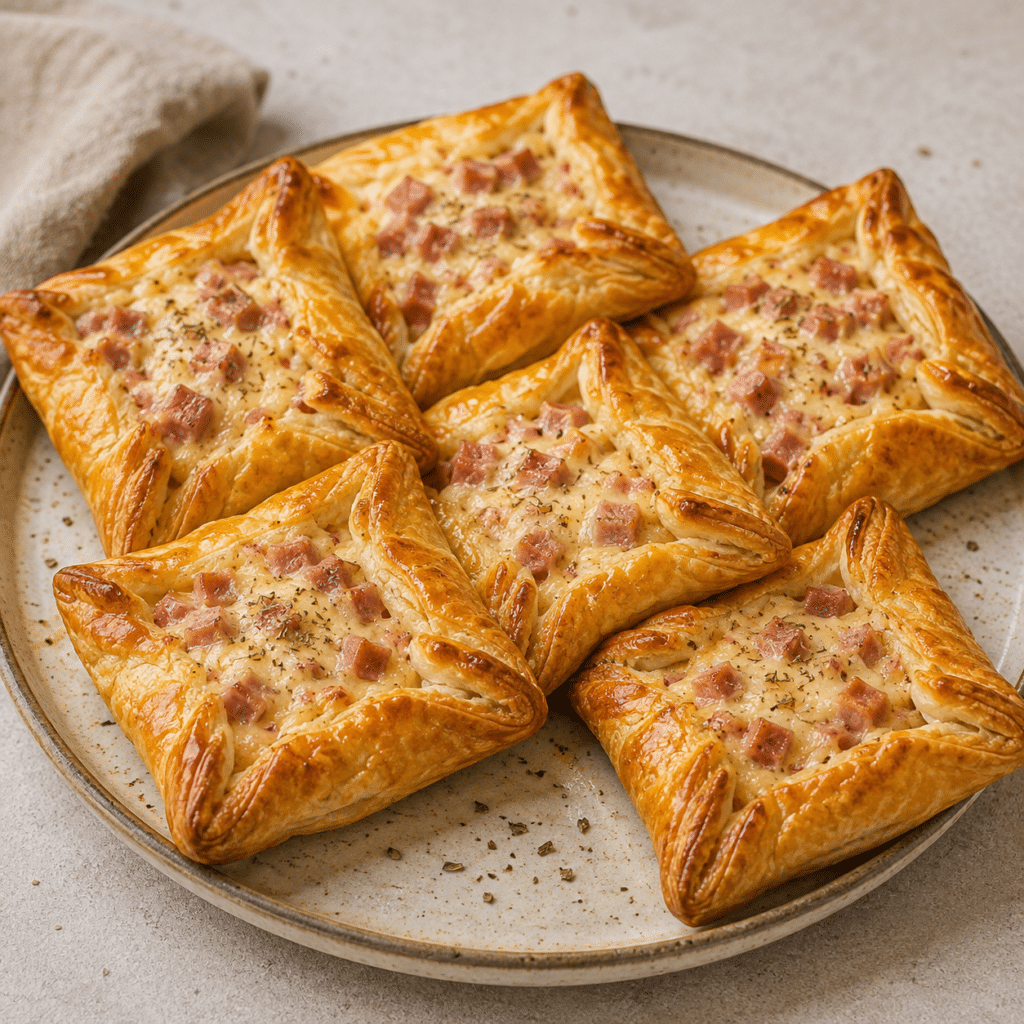 Home 13 Mini pizzas au jambon et mozzarella