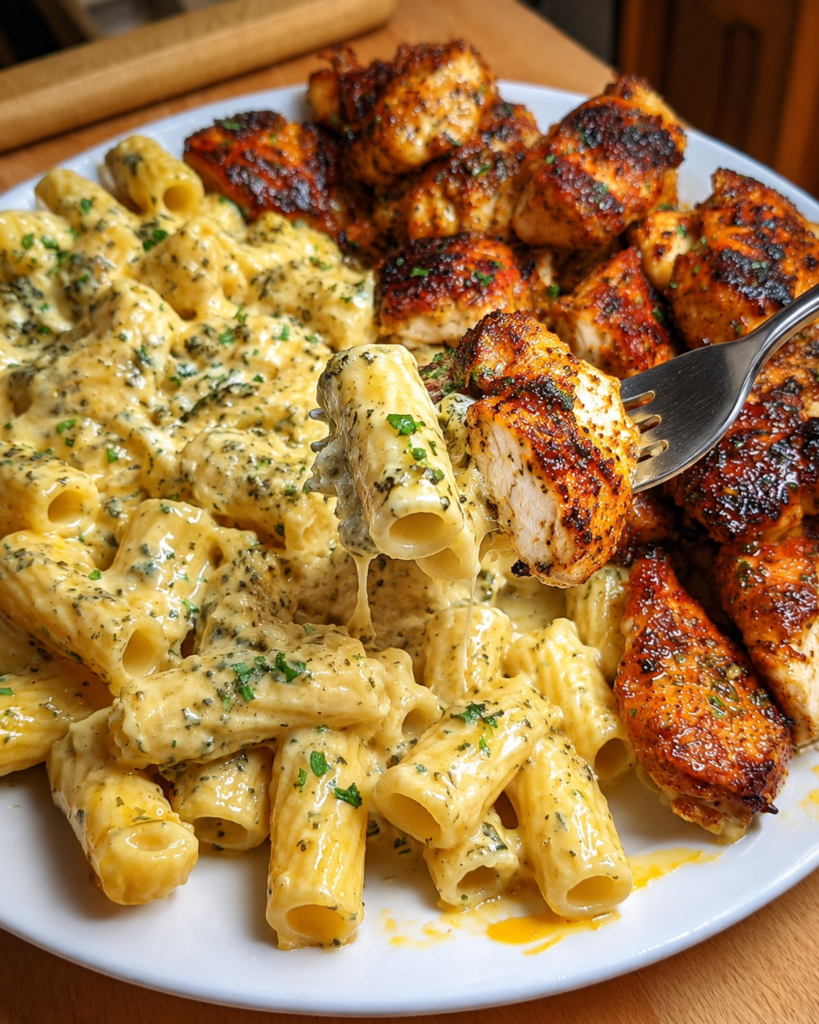 Home 11 Chicken Rigatoni with Velveeta Parmesan Sauce