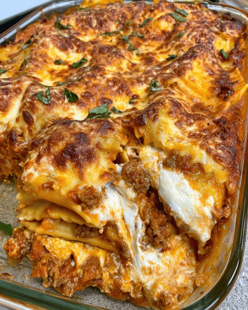 Home 12 Ravioli Casserole